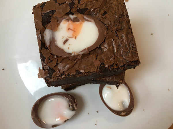Cadbury Creme Egg Brownie