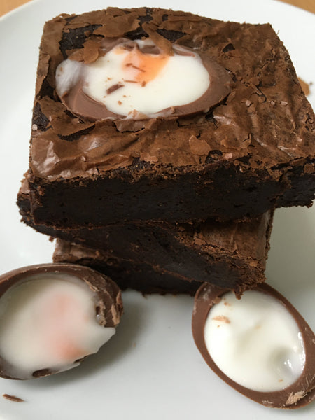 Cadbury Creme Egg Brownie