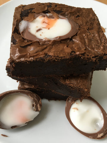 Cadbury Creme Egg Brownie