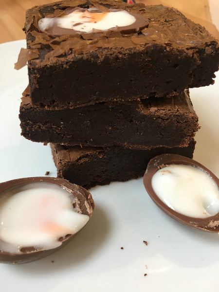 Cadbury Creme Egg Brownie