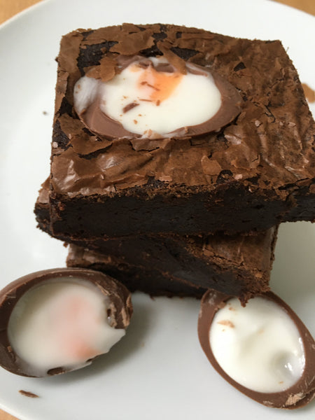 Cadbury Creme Egg Brownie