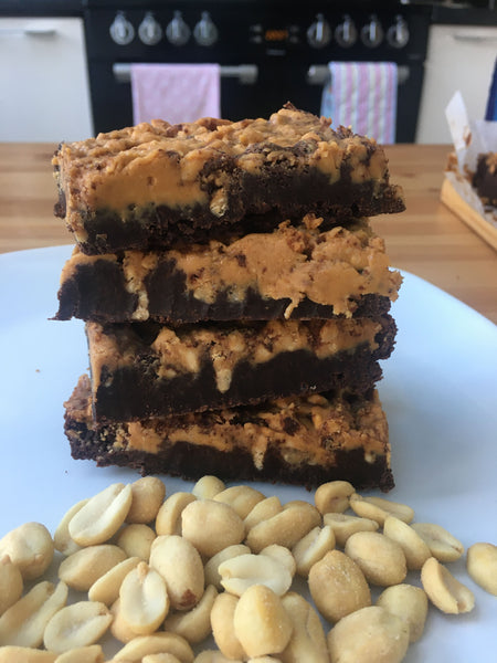 Peanut Butter Swirl Brownie