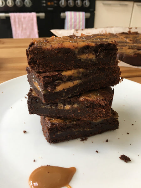 Salted Caramel Brownie